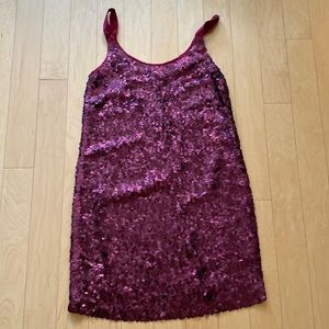 Theory Sequin Beaded Dress